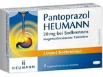 Pantoprazol Heumann 20mg bei Sodbrennen magensaftr.Tabletten 7 St