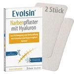 EVOLSIN Narbenpflaster mit Hyaluron 10x20 cm 2 St
