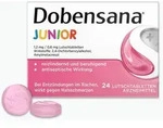 Dobensana&reg; Junior Halstabletten Erdbeergeschmack - Linderung bei ersten