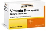 VITAMIN B1-RATIOPHARM 200 mg Tabletten 100 St