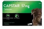 CAPSTAR 57 mg Tabletten f.gro&szlig;e Hunde 6 St