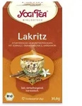 YOGI TEA, Lakritz, Bio Gew&uuml;rz- und Kr&auml;utertee Filterbeutel 17X1.8 g