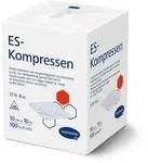 ES-KOMPRESSEN unsteril 10x10 cm 8fach 100 St