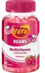 YAYA BEANS Himbeere Zink und Jod Kaudragees 90 St