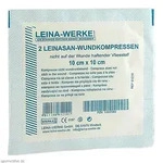 LEINA Wundkompressen 10x10 cm steril 2 St