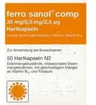 FERRO SANOL comp. Hartkaps.m.msr.&uuml;berz.Pellets 50 St