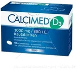 CALCIMED D3 1000 mg/880 I.E. Kautabletten 96 St