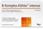 B-KOMPLEX K&ouml;hler intense Kapseln 30 St