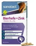 SANOTACT Bierhefe+Zink Tabletten 30 g