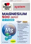 DOPPELHERZ Magnesium 500 Depot system Tabletten 30 St