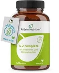 A-Z COMPLETE Multivitamin Komplex hochdosiert + vegan 120 St