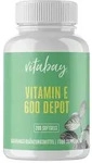 Vitamin E 600 I.E. Depot Tocopherol Zellschutz hochdosiert vegan Weichkapseln...