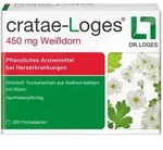CRATAE-LOGES 450 mg Wei&szlig;dorn Filmtabletten 200 St
