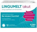 LINGUMELT akut Lyophilisate stoppt schnell akuten Durchfall 12 St