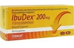 IBUDEX 200 mg Filmtabletten 50 St