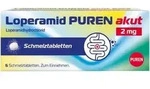 LOPERAMID PUREN akut 2 mg Schmelztabletten 6 St
