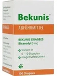 BEKUNIS Dragees Bisacodyl 5 mg magensaftres.Tabl. 100 St