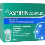 ASPIRIN Complex Btl.m.Gran.z.Herst.e.Susp.z.Einn. 20 St