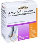 AMOROLFIN-ratiopharm 5% wirkstoffhalt.Nagellack 5 ml