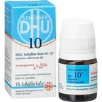 BIOCHEMIE DHU 10 Natrium sulfuricum D 6 Globuli 10 g