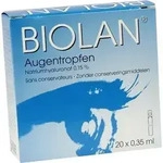 BIOLAN Augentropfen Einzeldosispipetten 7 ml