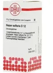 HEPAR SULFURIS D 12 Globuli 10 g