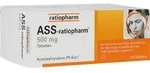 ASS-ratiopharm 500 mg Tabletten 100 St