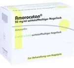 AMOROCUTAN 50 mg/ml wirkstoffhaltiger Nagellack 6 ml