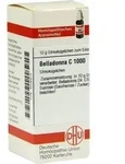 BELLADONNA C 1000 Globuli 10 g