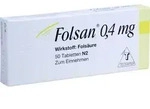 FOLSAN 0,4 mg Tabletten 50 St