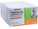 CALCIUM D3-ratiopharm forte Brausetabletten 100 St