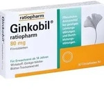 GINKOBIL-ratiopharm 80 mg Filmtabletten 30 St