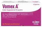 VOMEX A Kinder-Suppositorien 70 mg forte 5 St