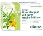 SIDROGA Blasentee plus mit B&auml;rentraubenbl&auml;ttern 40 g