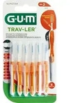 GUM TRAV-LER 0,9mm Kerze orange Intendent.+6Kappen 6 St