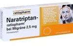 NARATRIPTAN-ratiopharm bei Migr&auml;ne Filmtabletten 2 St
