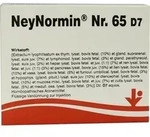 NEYNORMIN Nr.65 D 7 Ampullen 10 ml