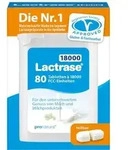 LACTRASE 18.000 FCC Tabletten teilbar im Spender 80 St