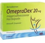 OMEPRADEX 20 mg magensaftresistente Hartkapseln 14 St