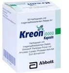 KREON 10.000 Hartkps.m.magensaftr.&uuml;berz.Pellets 50 St