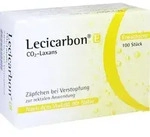 LECICARBON E CO2 Laxans Erwachsenensuppositorien 100 St
