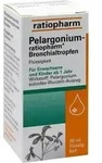 PELARGONIUM-RATIOPHARM Bronchialtropfen 20 ml