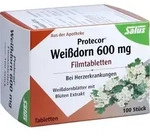 PROTECOR Wei&szlig;dorn 600 mg Filmtabletten 100 St