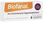 BIOFANAL bei Scheidenpilz 100 000 I.E. Vaginaltab. 6 St
