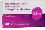 NARATRIPTAN Juta bei Migr&auml;ne 2,5 mg Filmtabletten 2 St