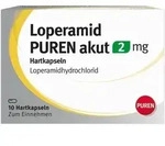 LOPERAMID PUREN akut 2 mg Hartkapseln 10 St