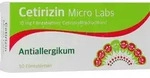 CETIRIZIN Micro Labs 10 mg Filmtabletten 50 St