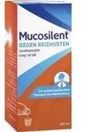 MUCOSILENT gg.Reizhust.Levodropropizin 6mg/ml Saft 100 ml