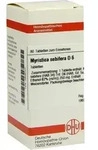 MYRISTICA SEBIFERA D 6 Tabletten 80 St