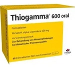 THIOGAMMA 600 oral Filmtabletten 60 St